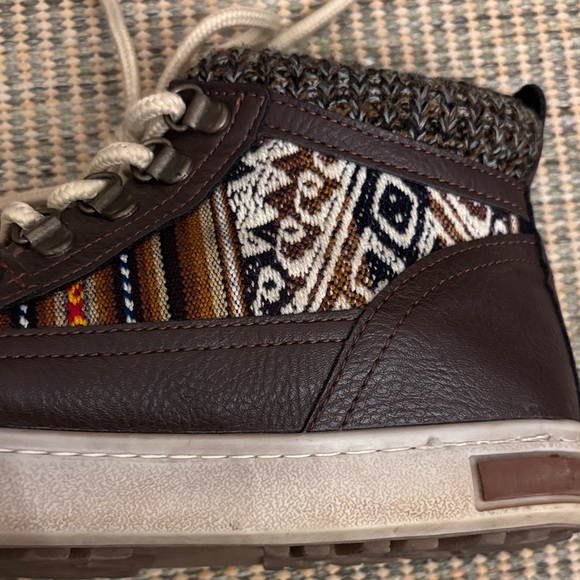 Inkkas Multicolor High-Top Sneakers Vegan Leather size Women 8 - Picture 9 of 9